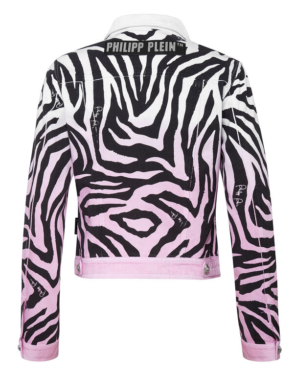 Denim Jacket Zebra