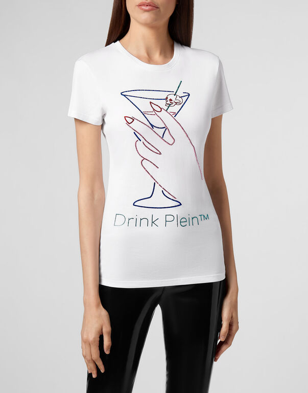 T-shirt Round Neck SS Neon Drink