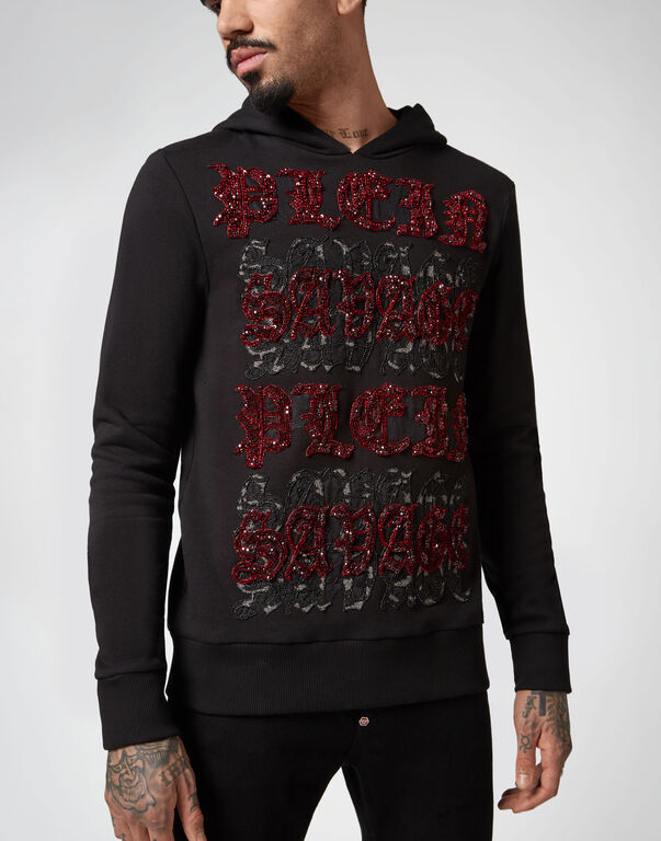 Hoodie sweatshirt Gothic Plein