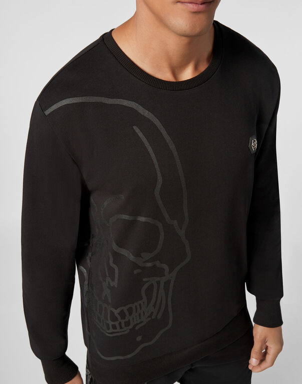 Sweatshirt LS Skull