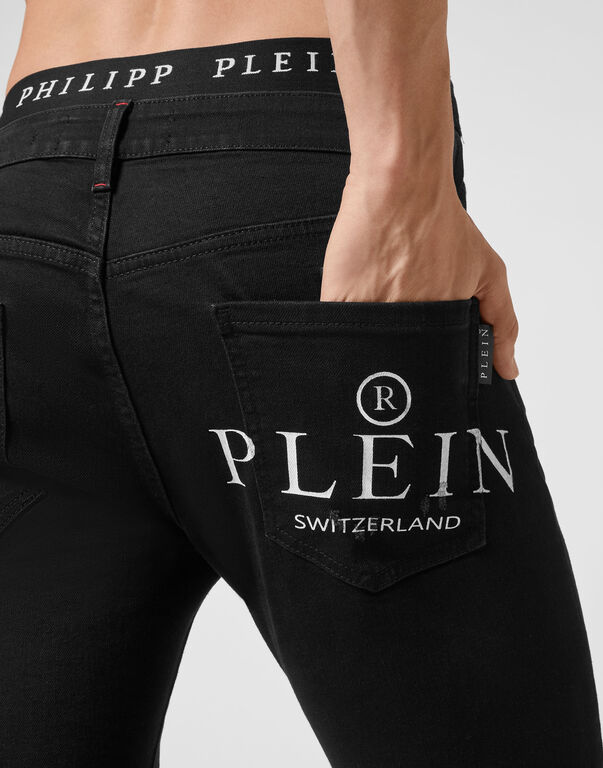 Denim Trousers Skinny  Iconic Plein