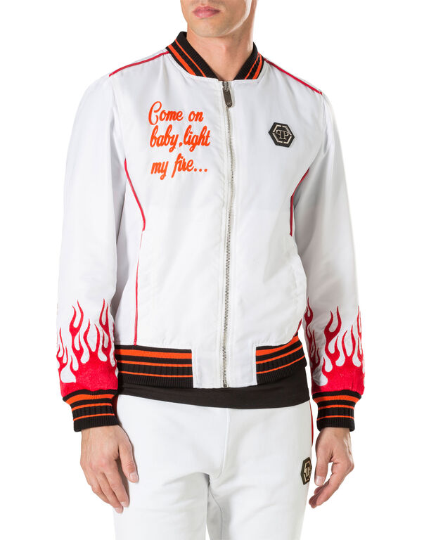 Nylon Jacket "Hotfix flames"