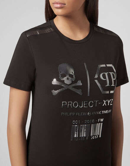 T-shirt Round Neck SS XYZ Skull and Plein