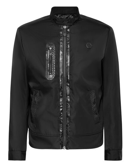 Jacket with Python Luxury
