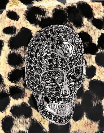 Patent Leather Mini Shoulder Leopard