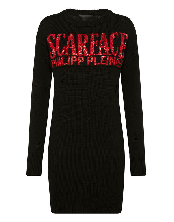 Pullover Round Neck LS Scarface