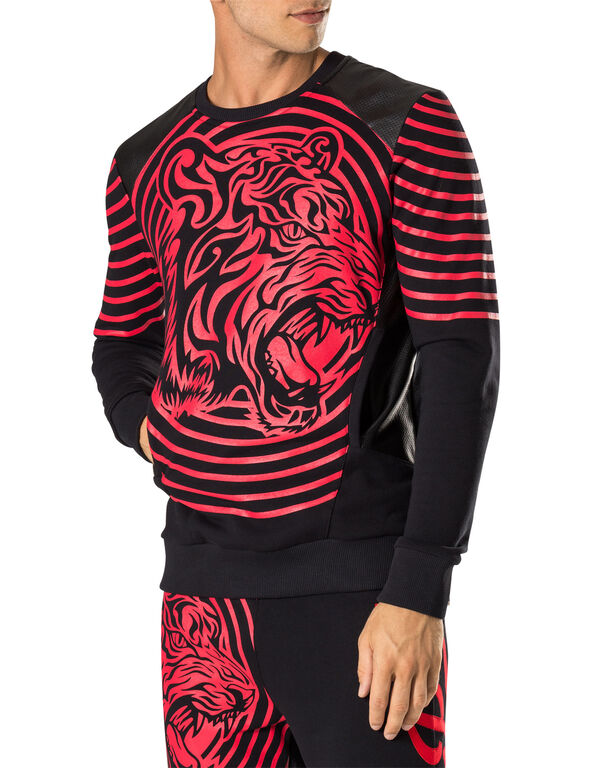 Sweatshirt LS "Tribal tiger"