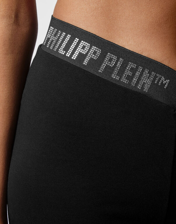 Super High Waist Shorts Stones Philipp Plein TM
