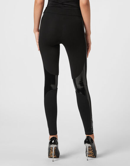 Leggings with Latex Inserts