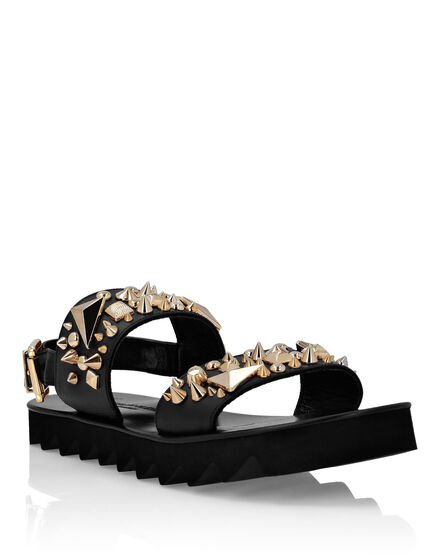 Leather Sandals  Studs