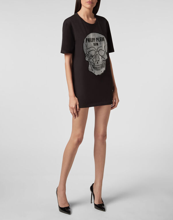 T-Shirt Short Dresses Skull