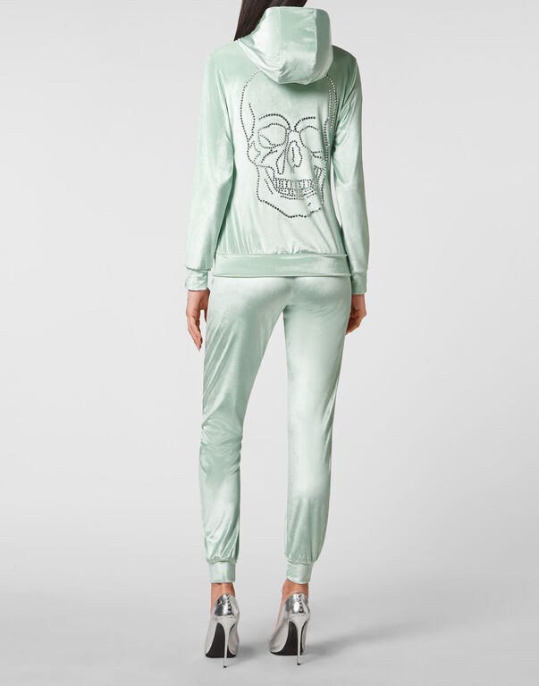 Tracksuit Hoodie/Trousers with Crystals