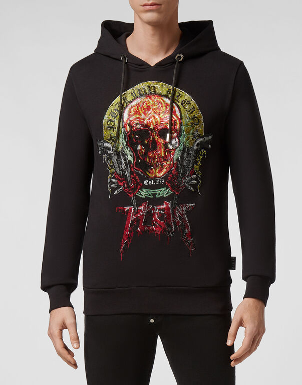 Hoodie sweatshirt Skull