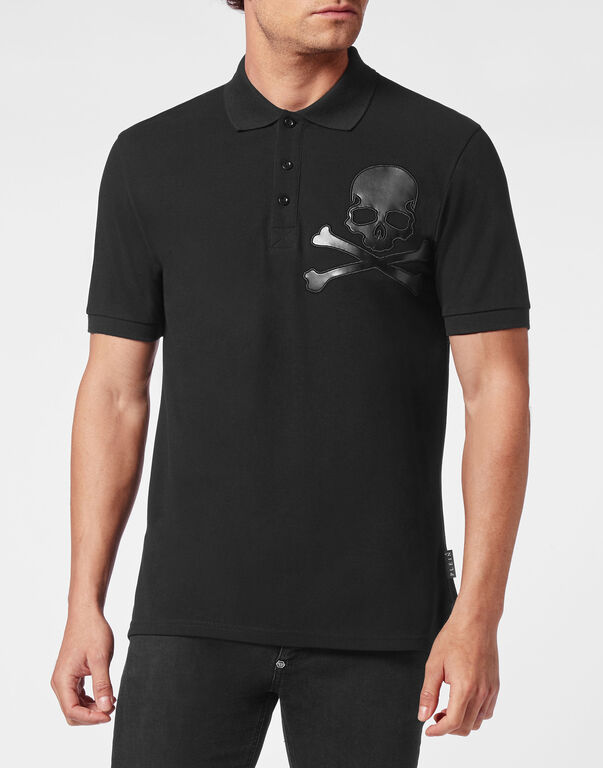 Slim Fit Polo shirt SS Skull