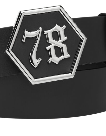 Leather Belt Gothic Plein