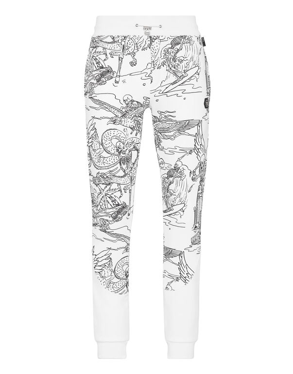 Jogging Trousers Embroidered