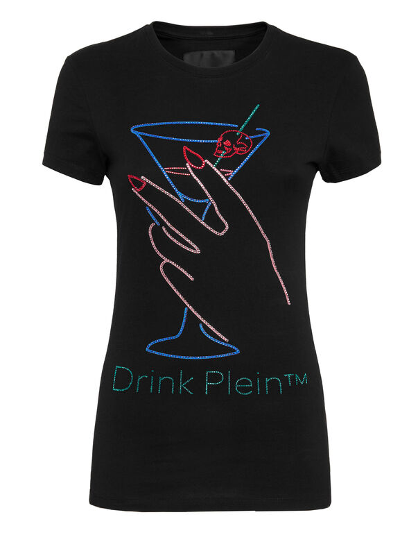 T-shirt Round Neck SS Neon Drink