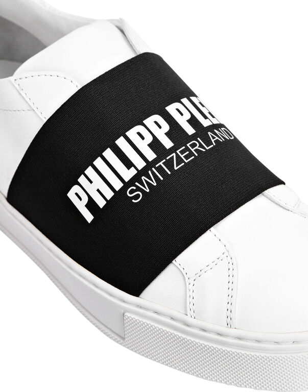 Leather Lo-Top Sneakers Philipp Plein TM