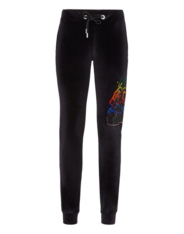 Jogging Trousers Look at me Skull strass