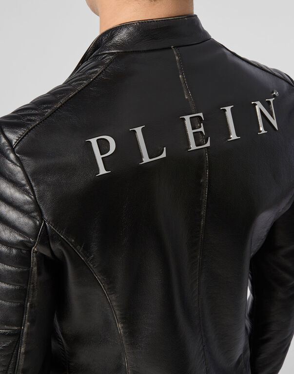 Leather Biker Iconic Plein