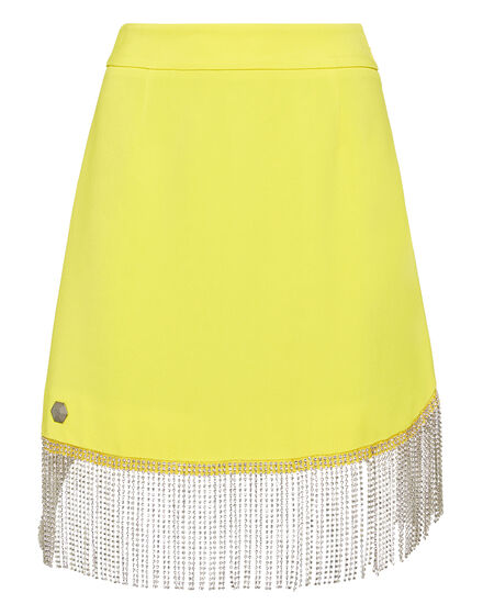 Short Full Color Crystal  Skirt Fringe