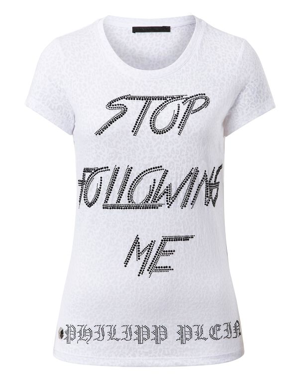 T-shirt Round Neck SS "Stop"