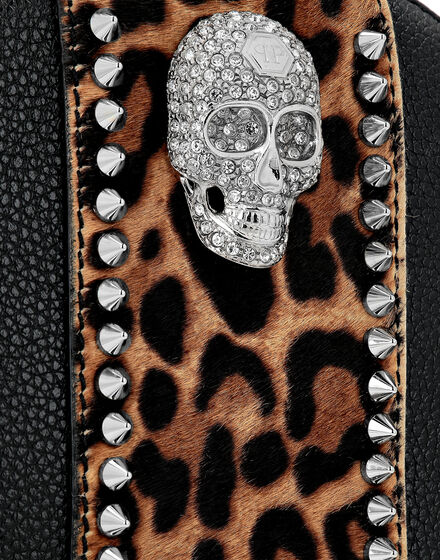Backpack skull crystal Leopard