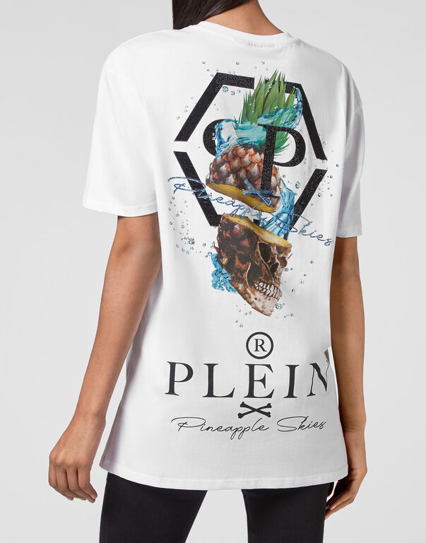 T-shirt Round Neck SS Pineapple Skies