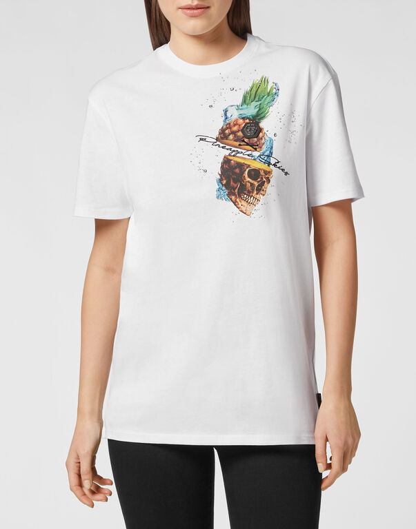 T-shirt Round Neck SS Pineapple Skies