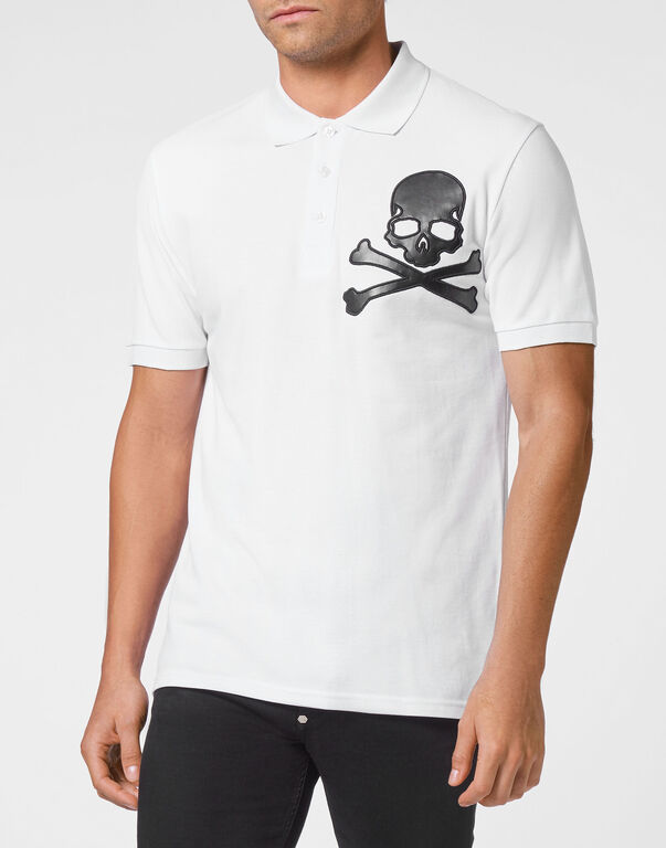 Slim Fit Polo shirt SS Skull