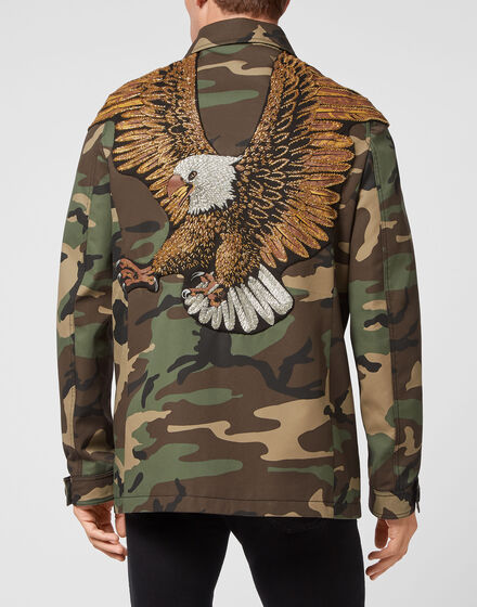 Safari cotton Jacket camo Golden Eagle