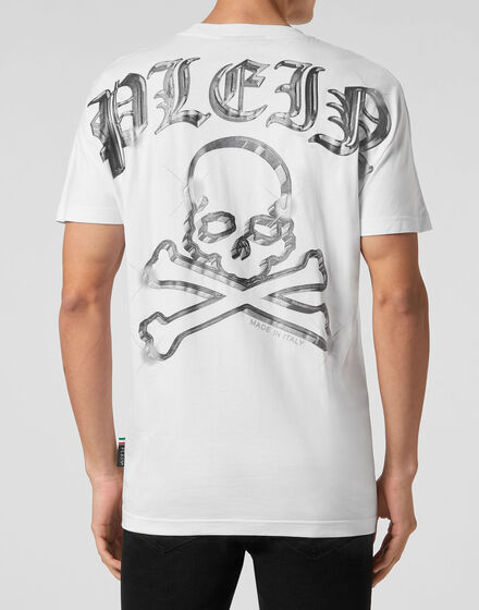 T-shirt Round Neck SS Kimono Cut Skull&Bones
