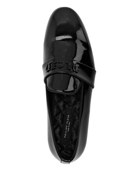 Patent Leather Loafers Gothic Plein