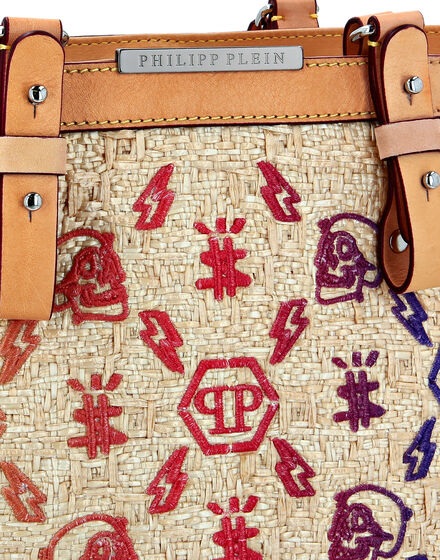 Handle bag Embroidery Monogram