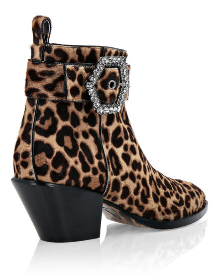 Boots Lo-Heels Mid Leopard