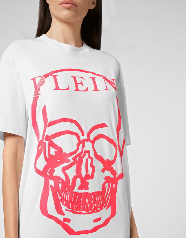 Jersey T-shirt Round Neck SS Skull and Plein
