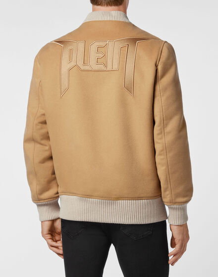 Cashmere 10 Bomber embroidery Iconic Plein