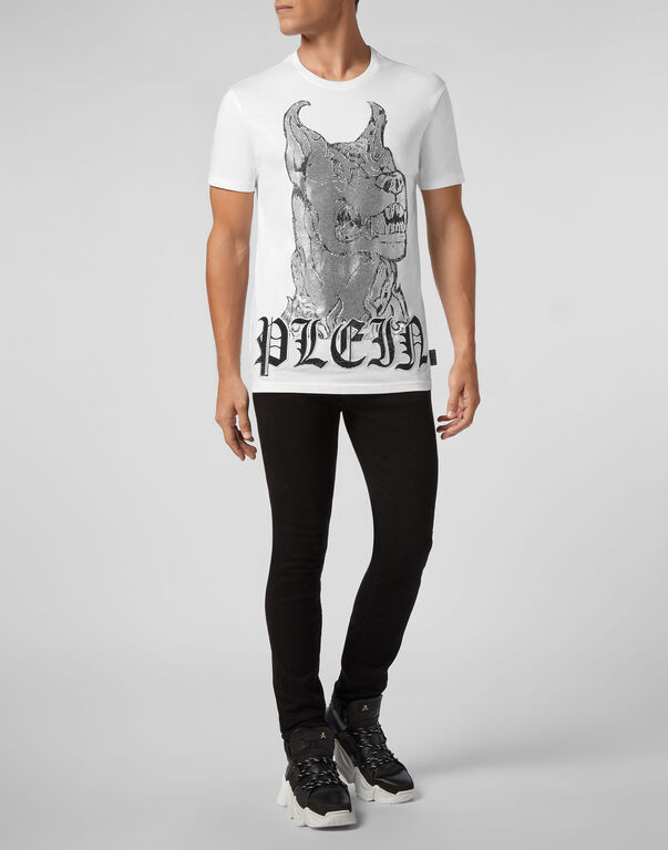 T-shirt Round Neck SS Gothic Plein