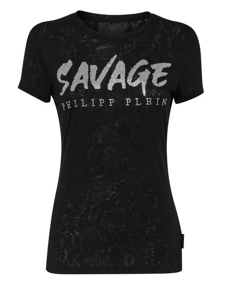 T-shirt Sexy Pure Philipp Plein TM with Crystals