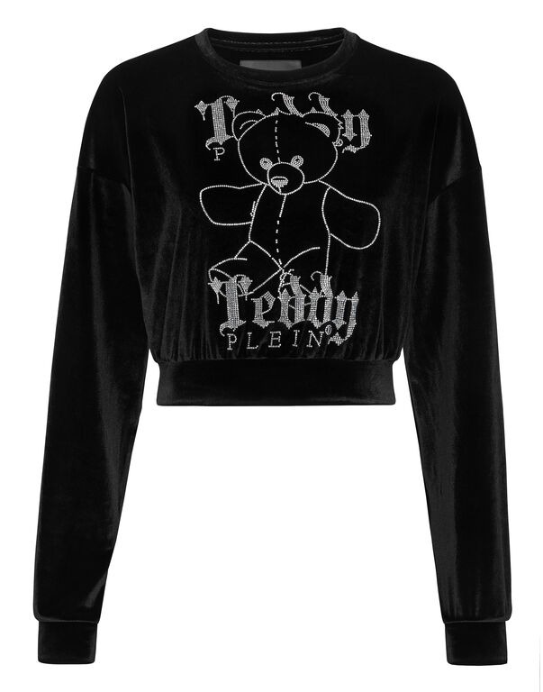 Sweatshirt LS Monogram Teddy Bear