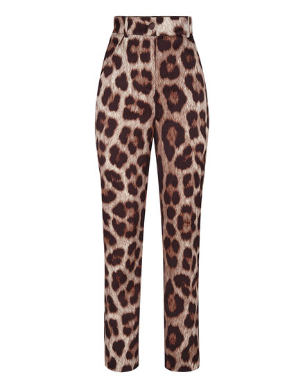 Cady Long Trousers Leopard