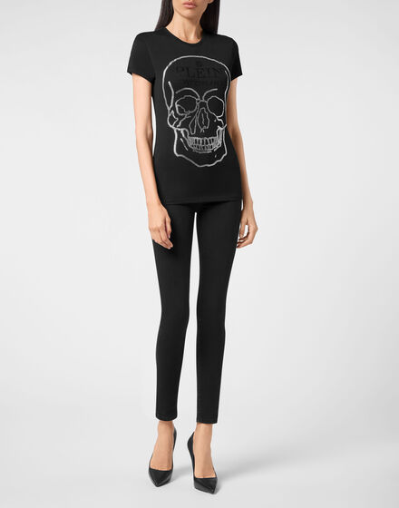 T-shirt Round Neck SS Crystal Skull