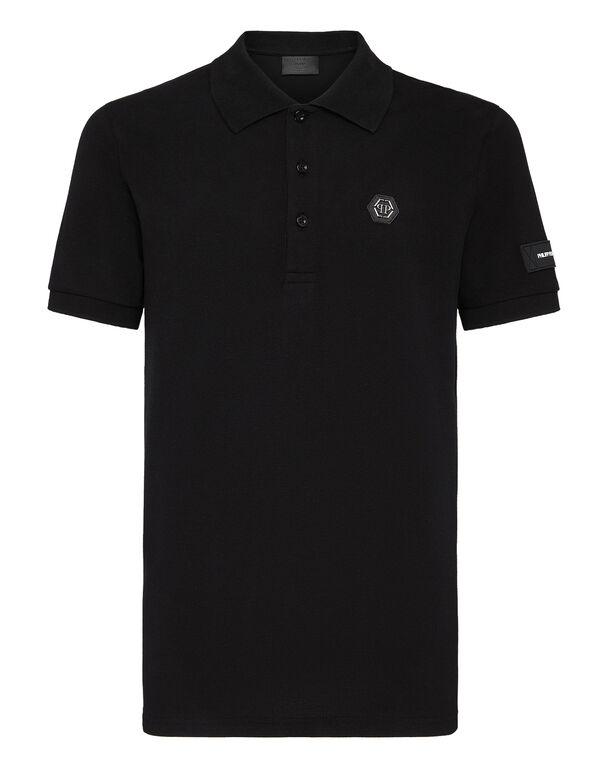 Slim Fit Polo shirt SS All over PP