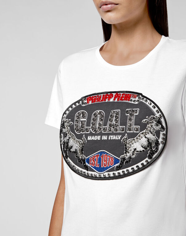 T-shirt Round Neck SS Stones G.O.A.T. TM