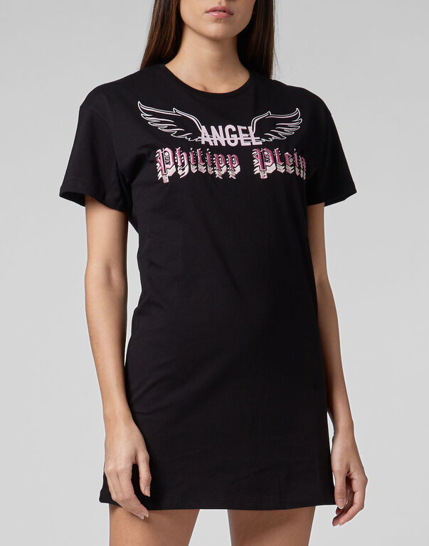 T-Shirt Short Dresses Angel