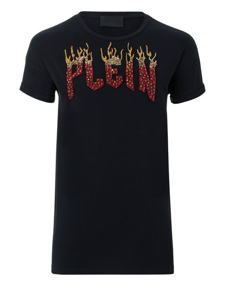 T-shirt Round Neck SS "Plein flames show"