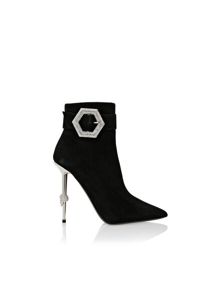 bootie high heels Crystal