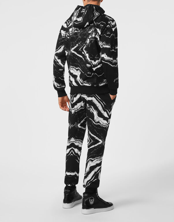 Jogging tracksuit:Top/Trousers Marble
