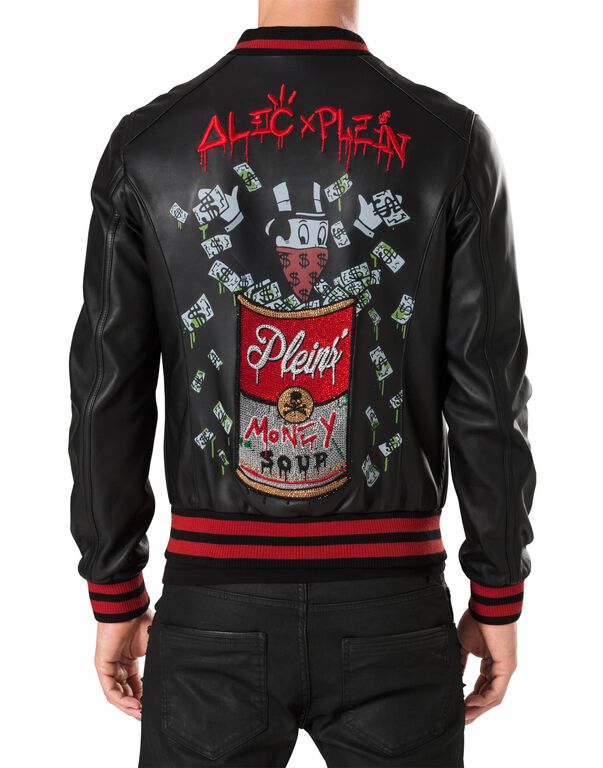Leather Jacket "Alec M two"