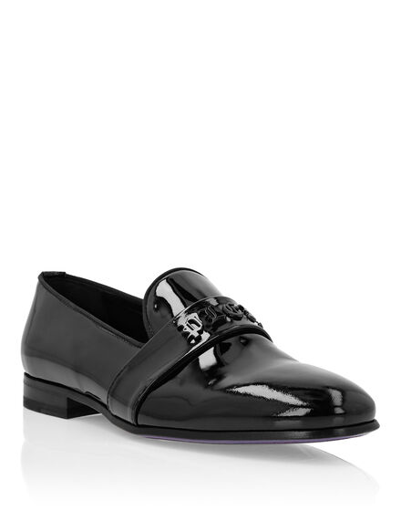 Patent Leather Loafers Gothic Plein